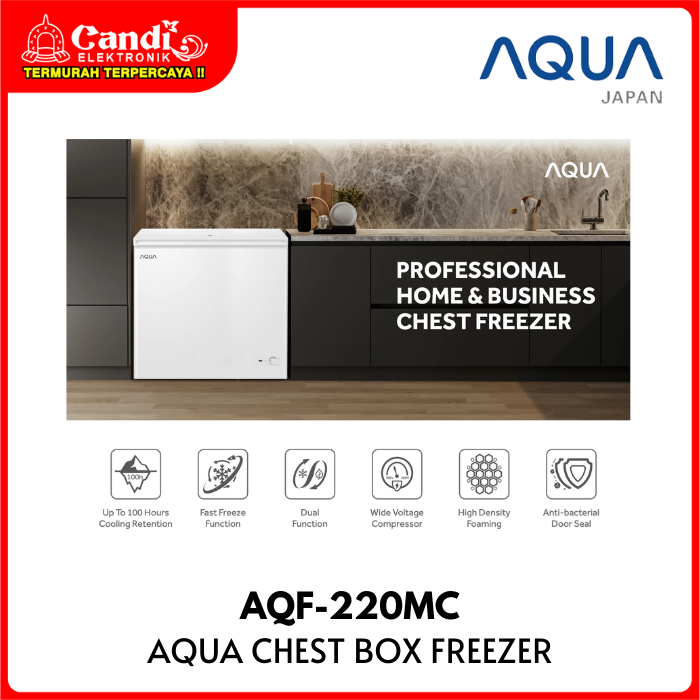 Aqua Refrigerator Box Freezer 
